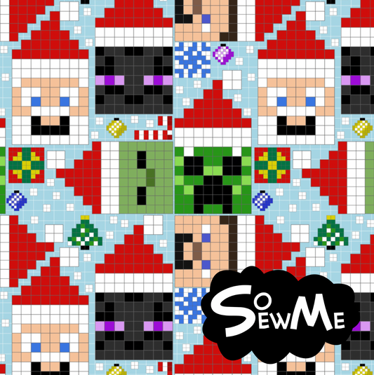 A Gamers Christmas Blue TRYCKS PÅ BESTÄLLNING