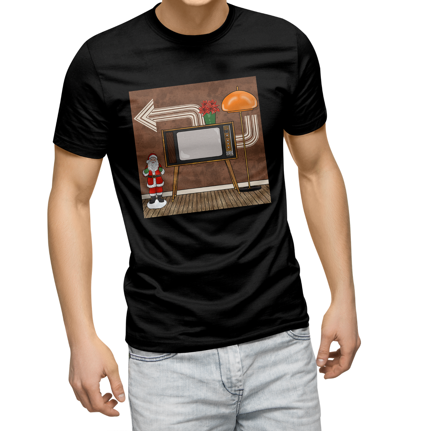 Julapplikation Retro TV FÖRHANDSBOKNING