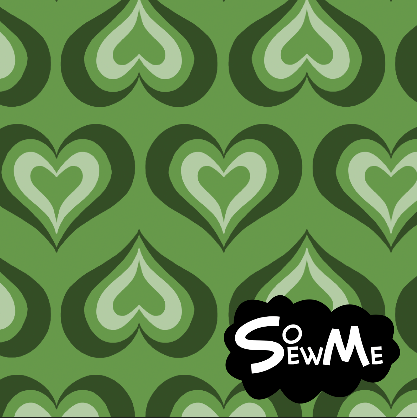 Trad Hearts Green DROPSHIPPING BESTSELLER