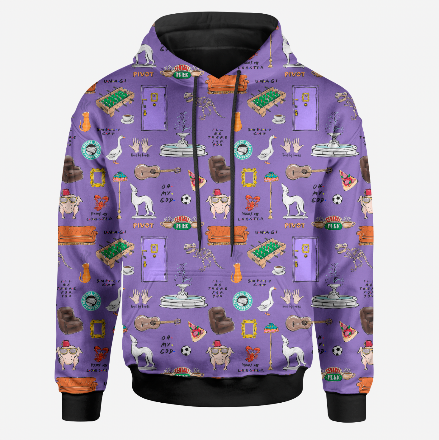 Friend Purple TRYCKS PÅ BESTÄLLNING