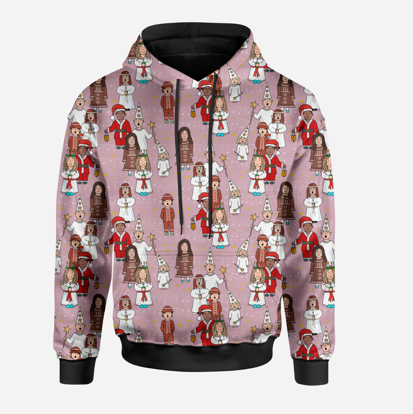 Natten går tunga fjät Dusty Rose TRYCKS PÅ BESTÄLLNING
