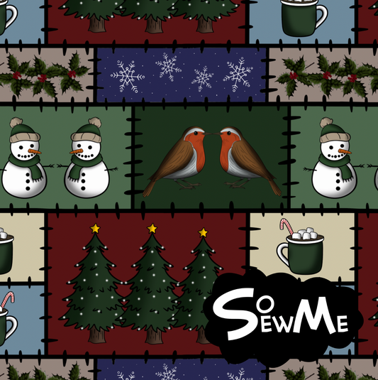 Winter Patches TRYCKS PÅ BESTÄLLNING