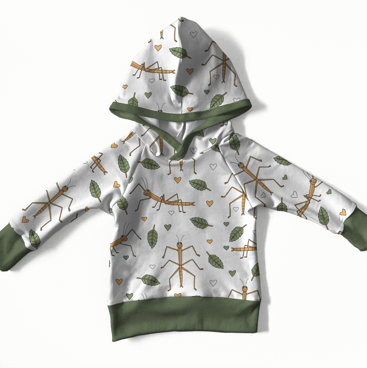 Vandrande Pinnar Vit TRYCKS PÅ BESTÄLLNING