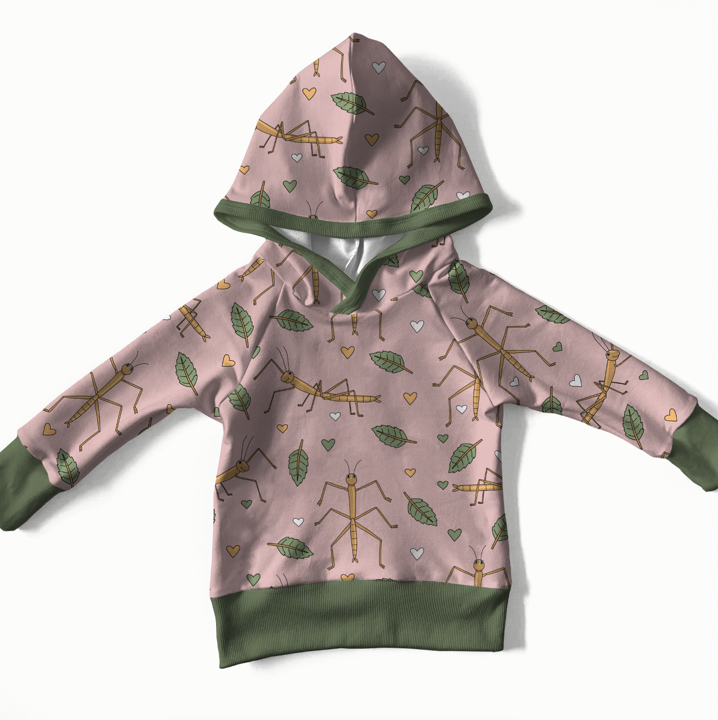 Vandrande Pinnar Rosa TRYCKS PÅ BESTÄLLNING