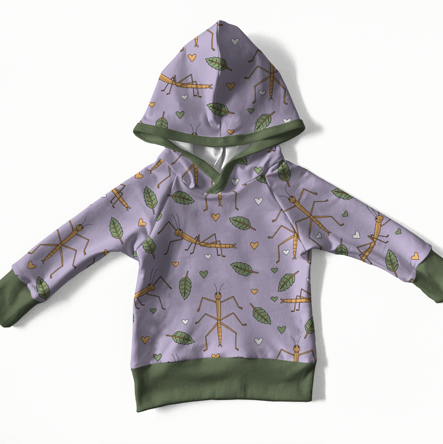 Vandrande Pinnar Lila TRYCKS PÅ BESTÄLLNING