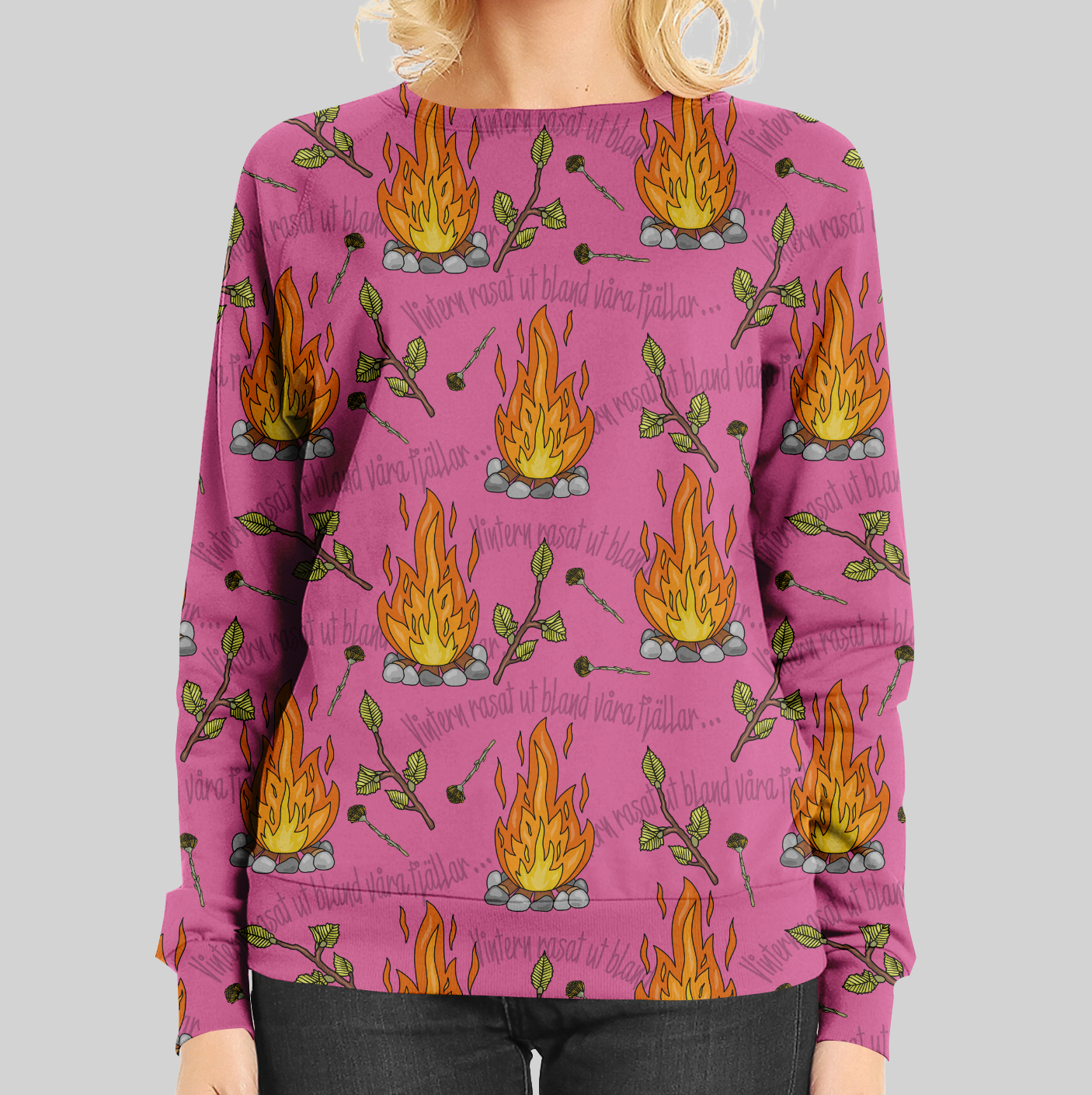 Vintern Rasat Hot Pink TRYCKS PÅ BESTÄLLNING