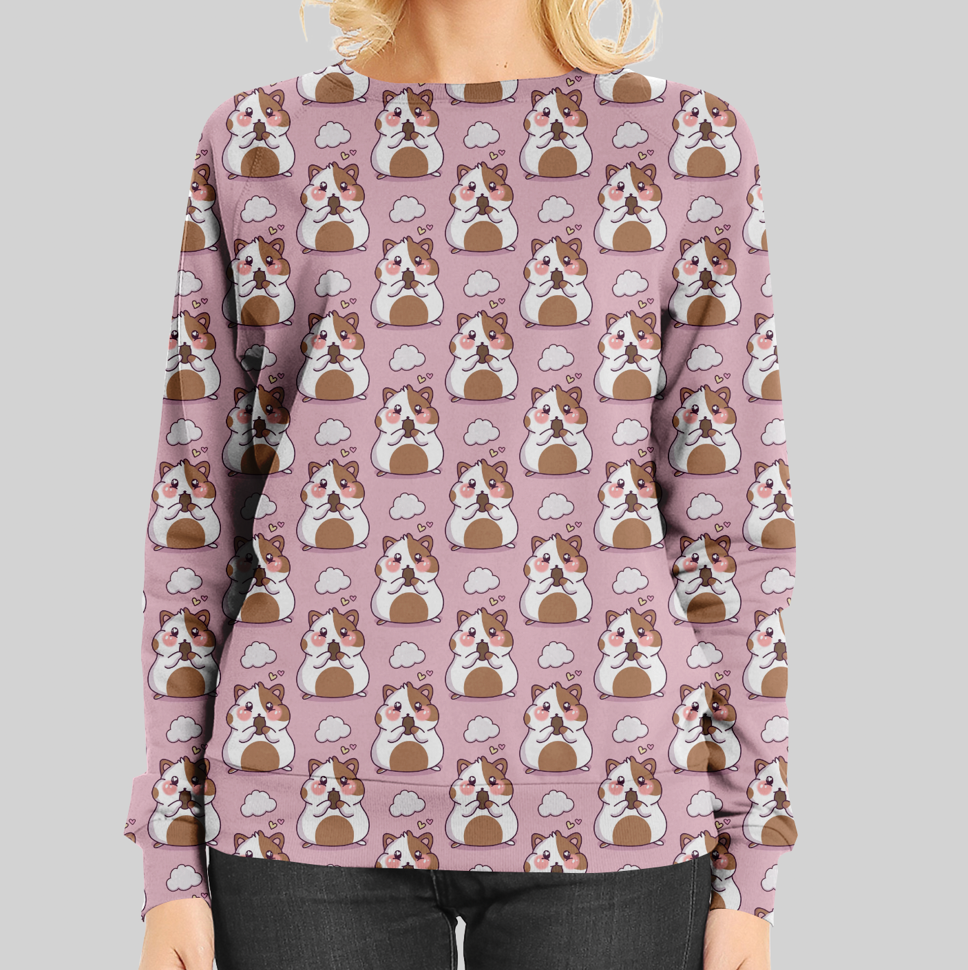 Marsvin Rosa TRYCKS PÅ BESTÄLLNING