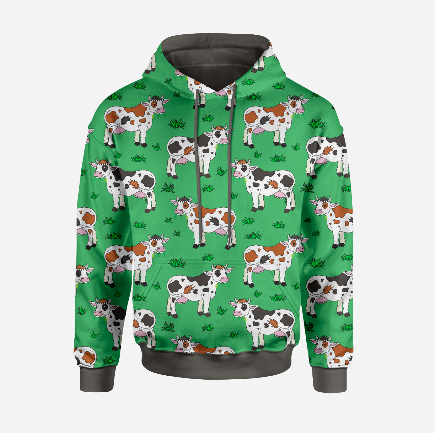 I Love Cows Green TRYCKS PÅ BESTÄLLNING