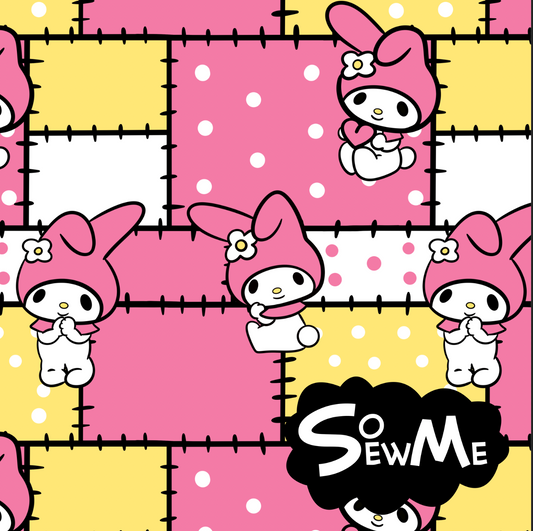 Patchwork Bunnies TRYCKS PÅ BESTÄLLNING TOM 31/5