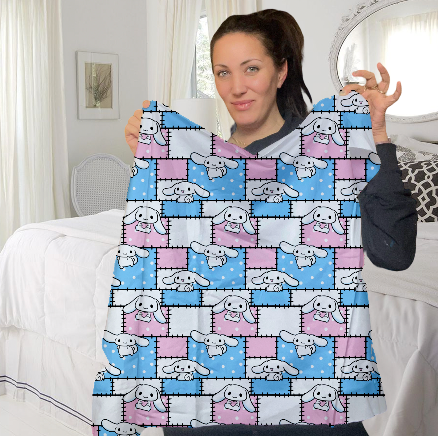 Patchwork Large Dogs TRYCKS PÅ BESTÄLLNING TOM 31/5