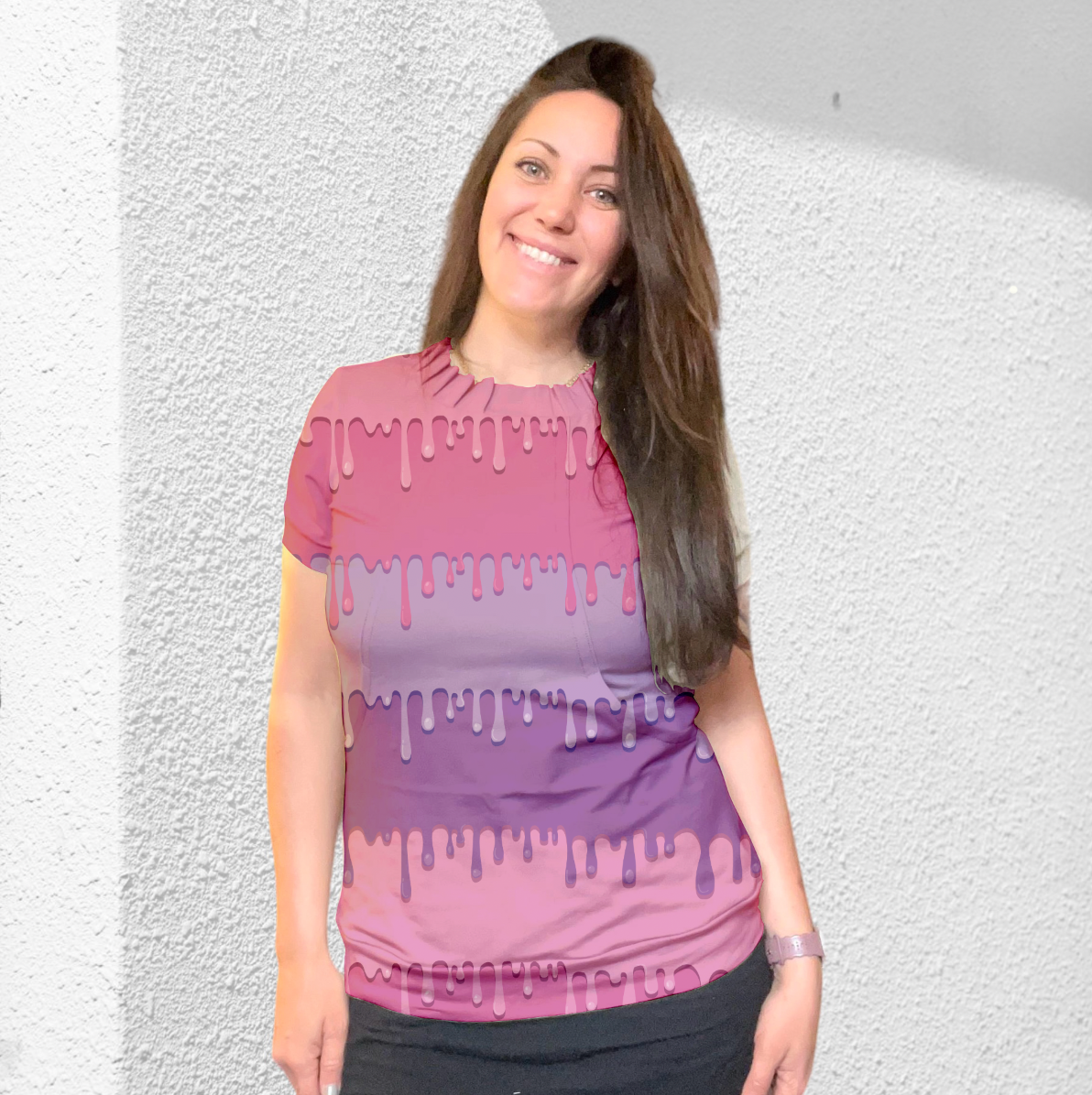 Färgdropp Pink TRYCKS PÅ BESTÄLLNING