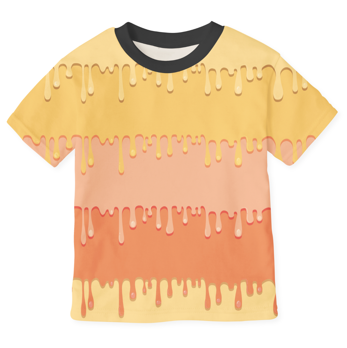 Färgdropp Orange TRYCKS PÅ BESTÄLLNING