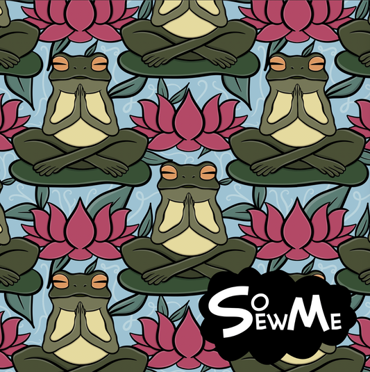 Yoga Frog TRYCKS PÅ BESTÄLLNING TOM 16/6