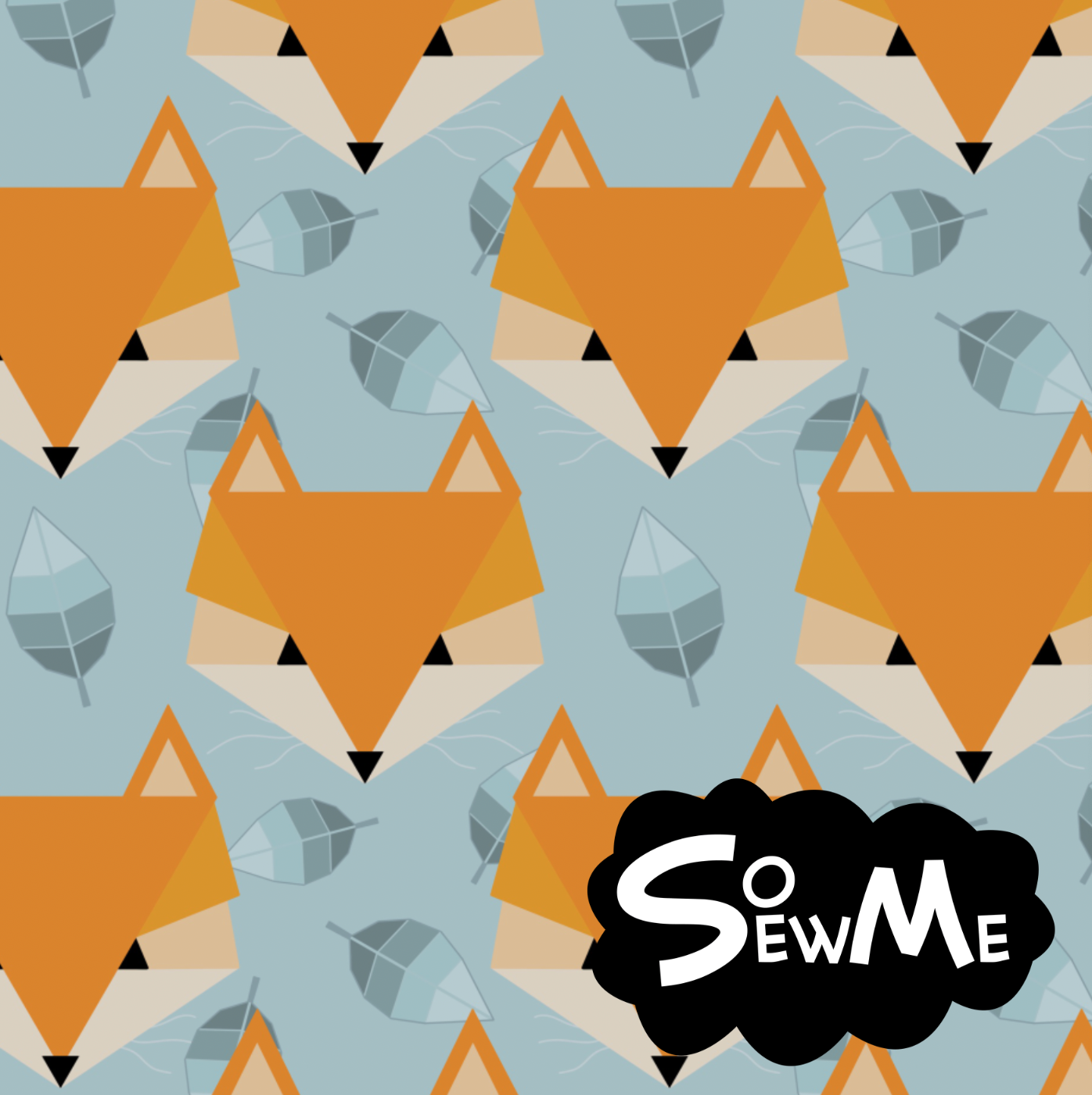 Geometric Fox TRYCKS PÅ BESTÄLLNING