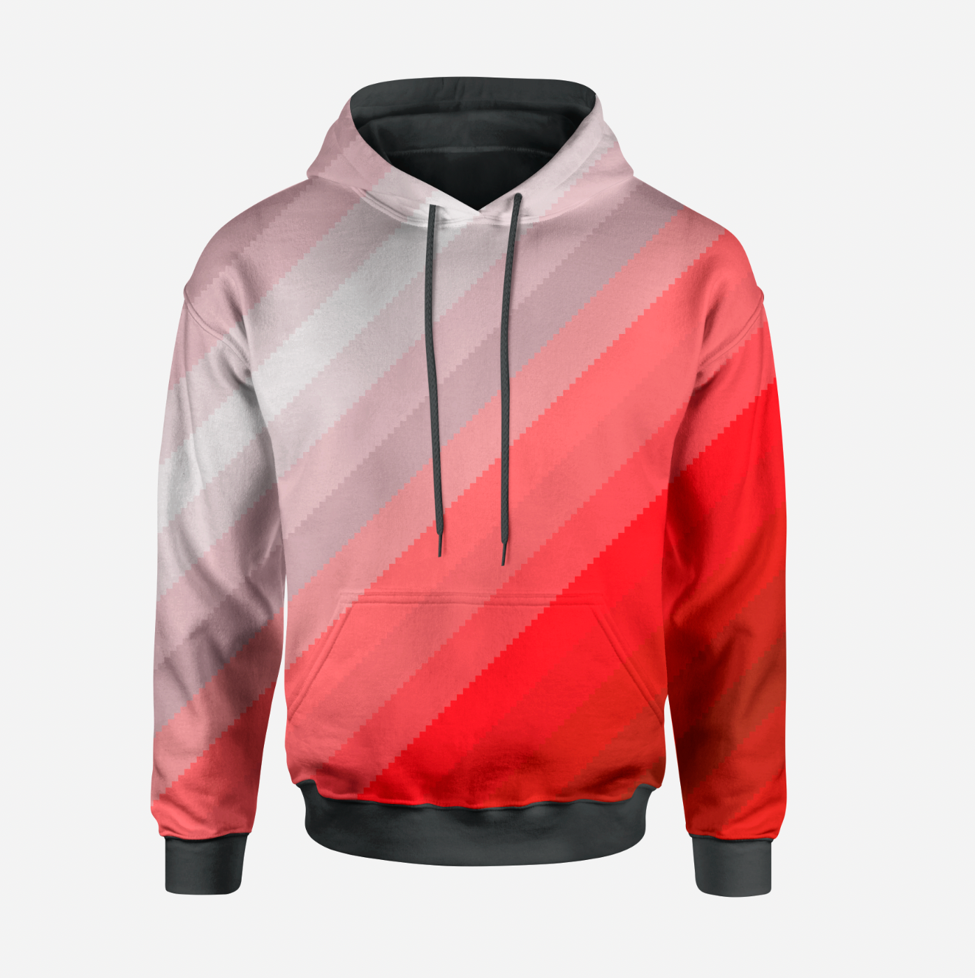 Pixel Stripes Red TRYCKS PÅ BESTÄLLNING