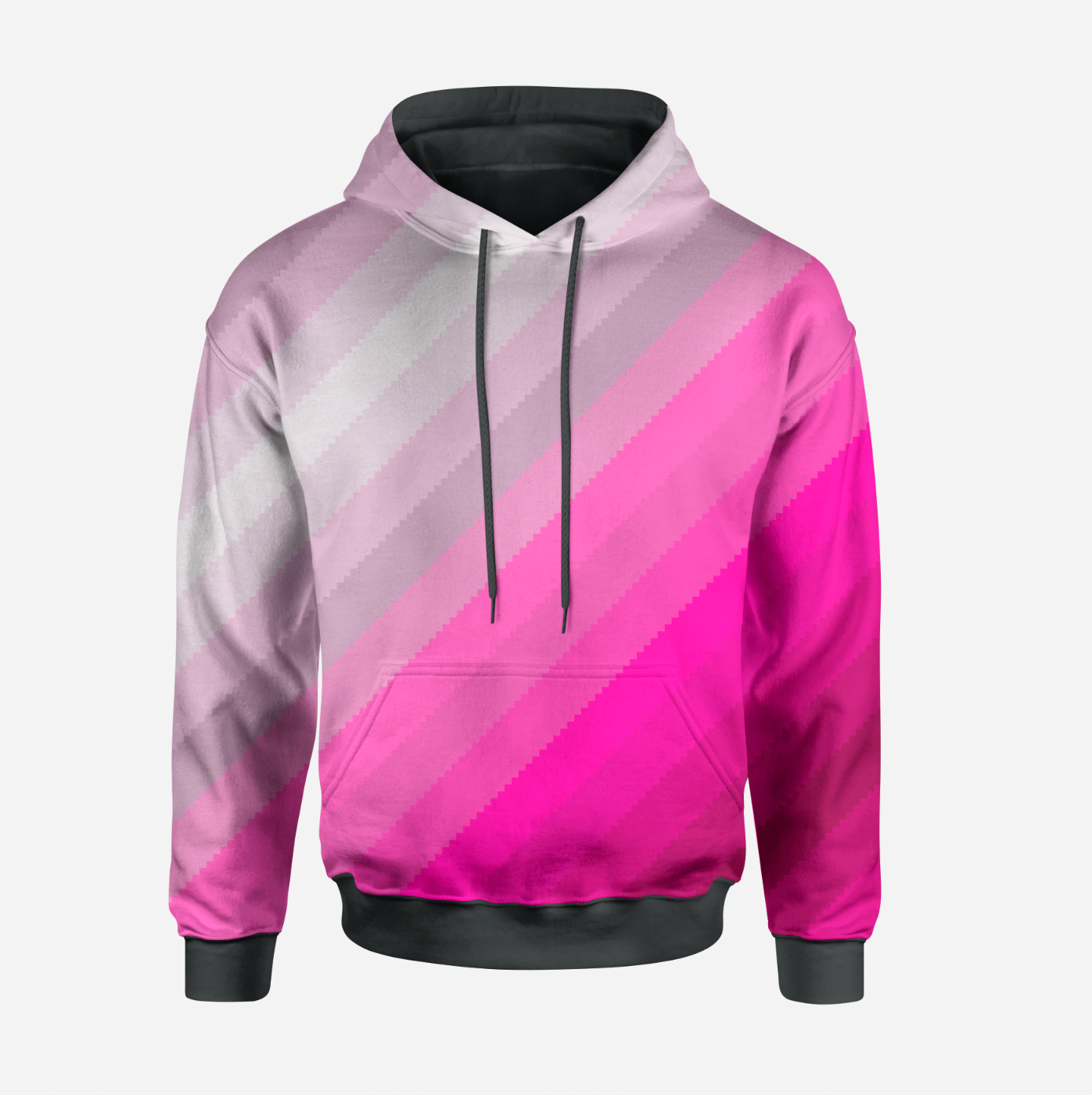 Pixel Stripes Pink TRYCKS PÅ BESTÄLLNING