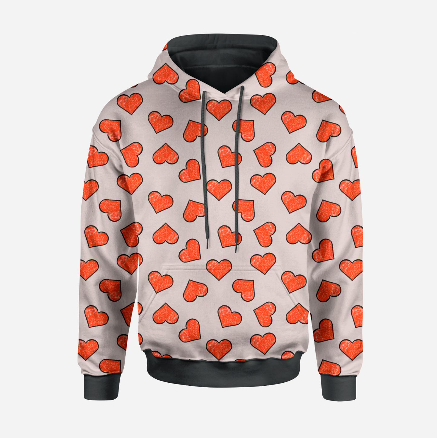 Chalk Hearts Latte TRYCKS PÅ BESTÄLLNING