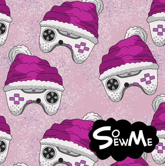 Xmas Controllers Pink TRYCKS PÅ BESTÄLLNING