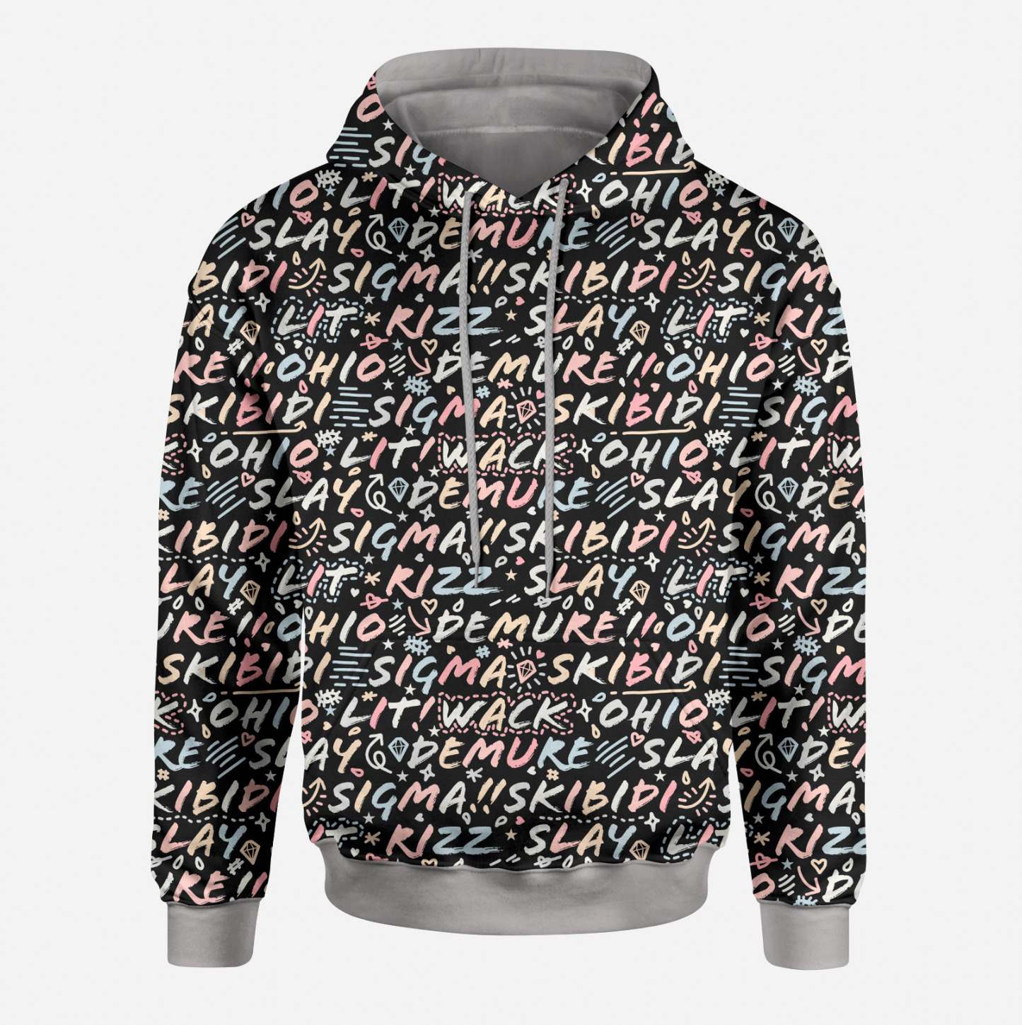 Gen Alfa Pastel Black TRYCKS PÅ BESTÄLLNING