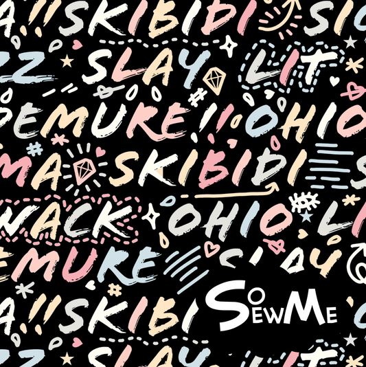 Gen Alfa Pastel Black TRYCKS PÅ BESTÄLLNING