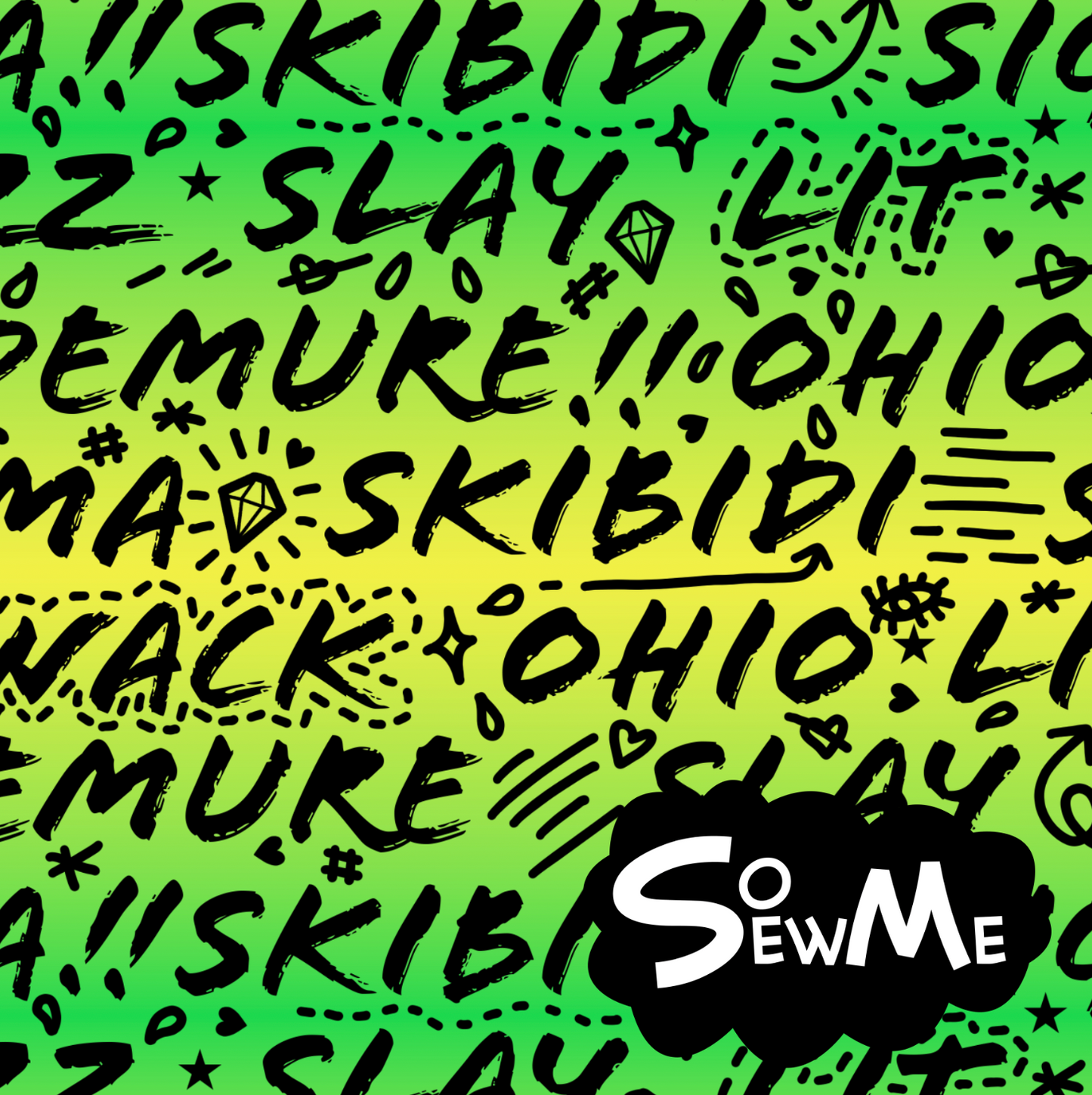 Gen Alfa Green Ombre TRYCKS PÅ BESTÄLLNING