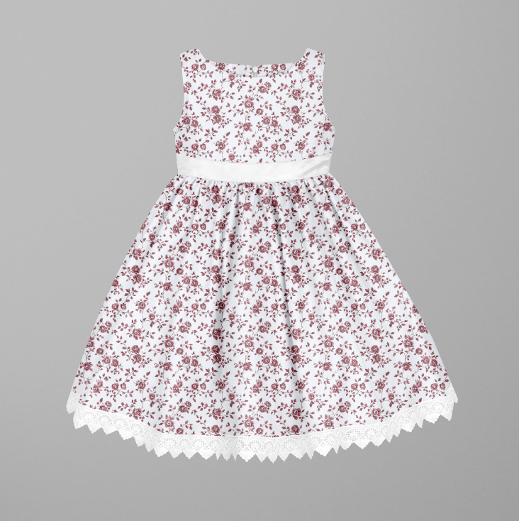 Tiny Flowers Pink TRYCKS PÅ BESTÄLLNING