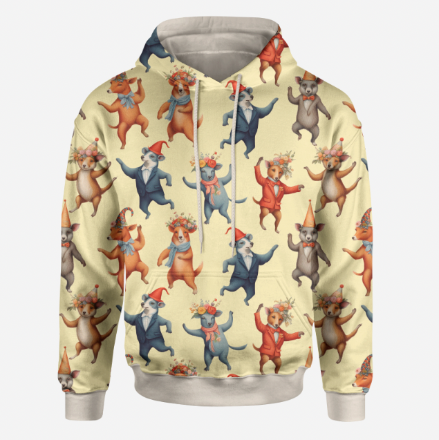 Summer Party in the Woods Yellow TRYCKS PÅ BESTÄLLNING