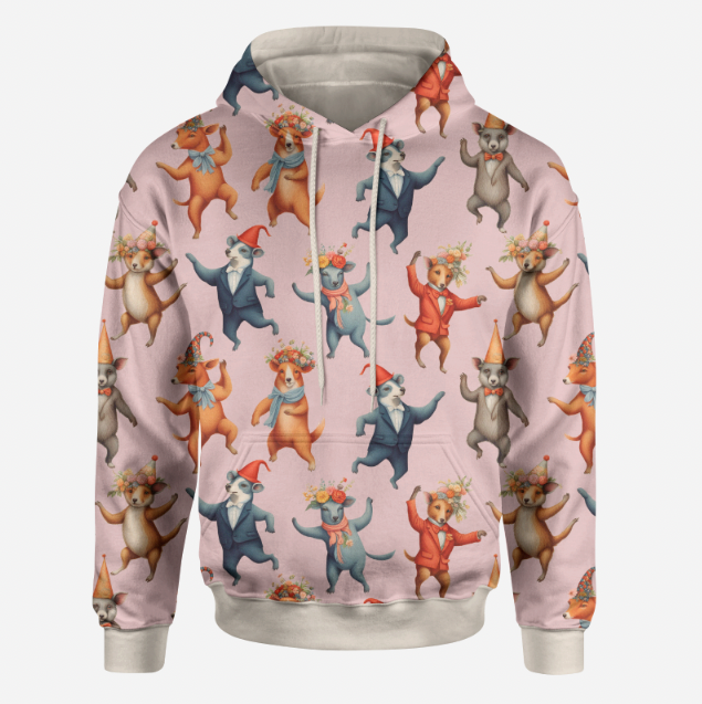 Summer Party in the Woods Pink TRYCKS PÅ BESTÄLLNING