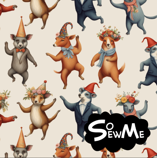 Summer Party in the Woods Cream TRYCKS PÅ BESTÄLLNING