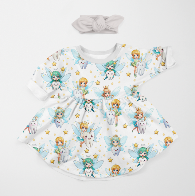 Tooth Fairies White TRYCKS PÅ BESTÄLLNING