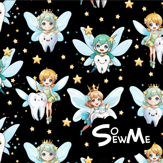 Tooth Fairies Black TRYCKS PÅ BESTÄLLNING