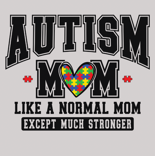 DTF-Tryck Autism Mom