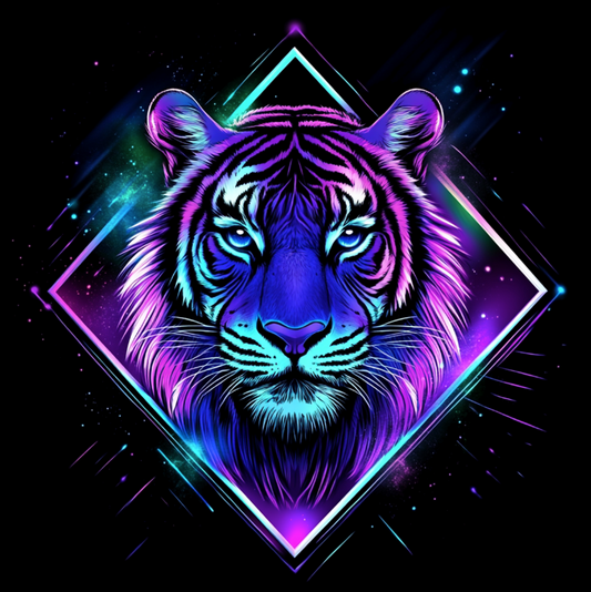 DTF-Tryck Barn Tiger