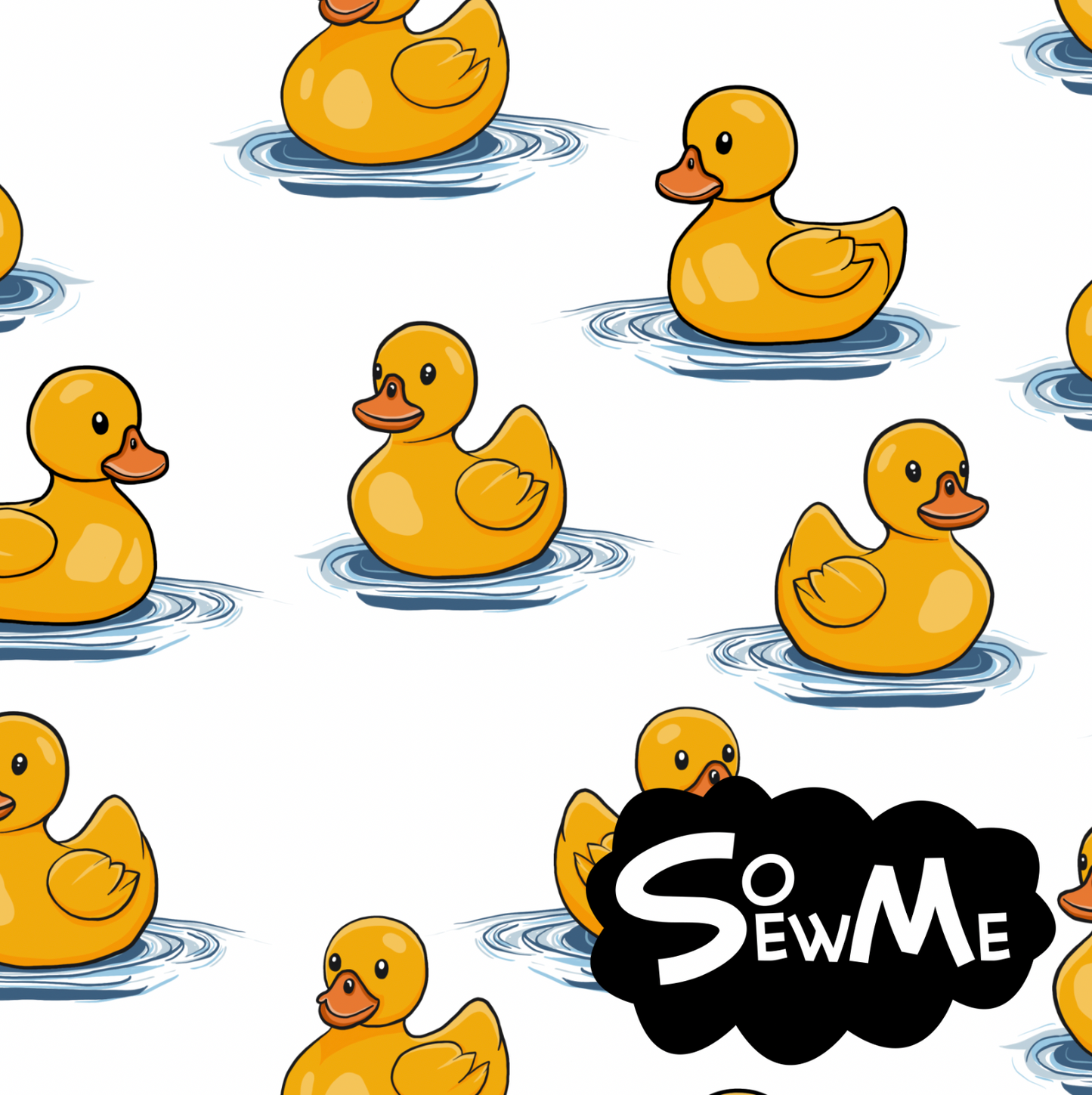 Ducks White TRYCKS PÅ BESTÄLLNING