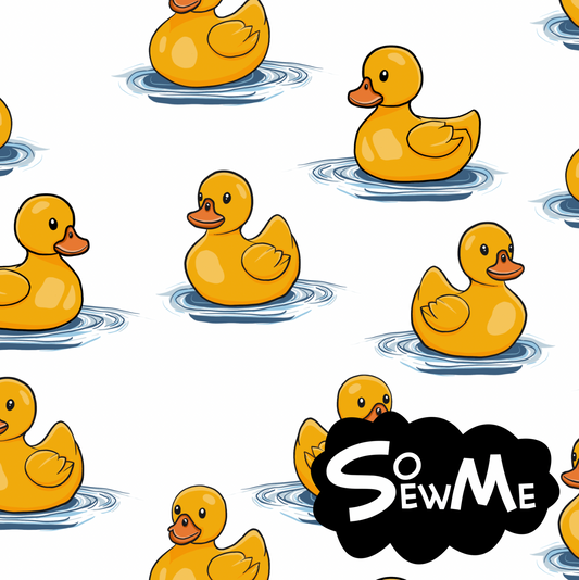 Ducks White TRYCKS PÅ BESTÄLLNING