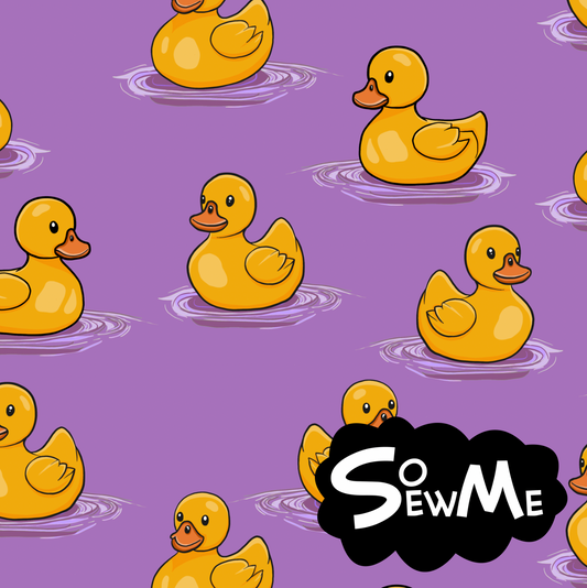 Ducks Purple TRYCKS PÅ BESTÄLLNING