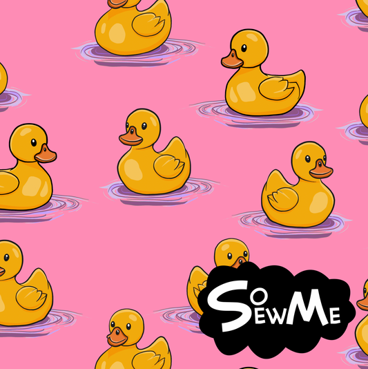 Ducks Pink TRYCKS PÅ BESTÄLLNING