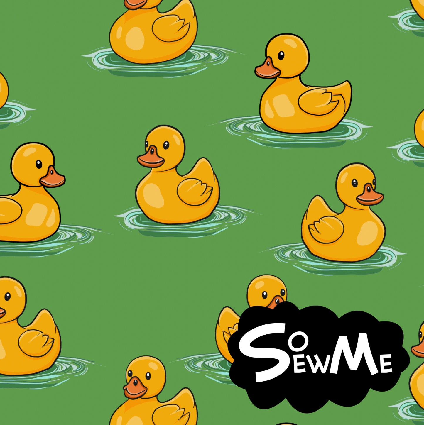 Ducks Green TRYCKS PÅ BESTÄLLNING