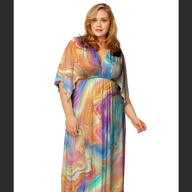 Agate Twirly Pastel TRYCKS PÅ BESTÄLLNING