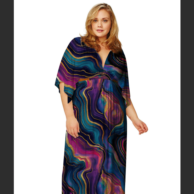 Agate Teal Purple TRYCKS PÅ BESTÄLLNING