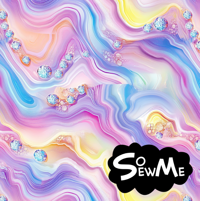 Agate Pearly Pastel TRYCKS PÅ BESTÄLLNING