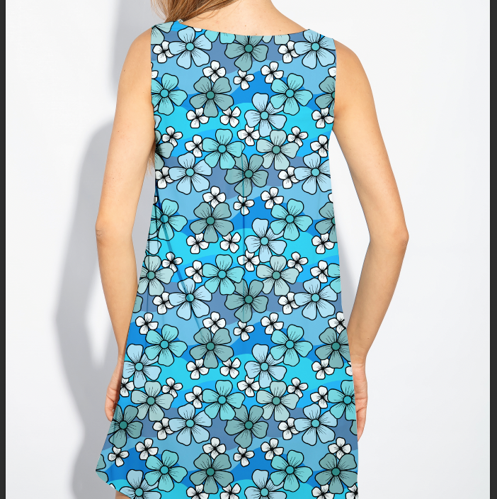 Hippie Bonanza Blue Small TRYCKS PÅ BESTÄLLNING