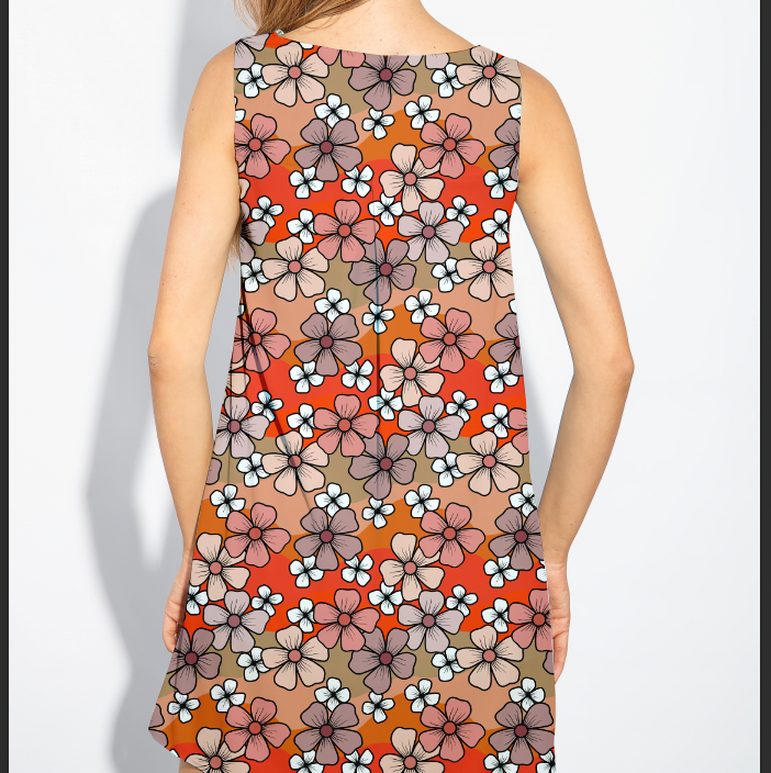 Hippie Bonanza Orange Small TRYCKS PÅ BESTÄLLNING