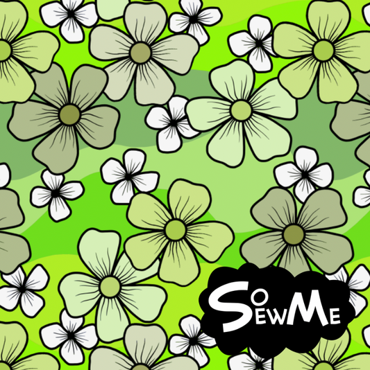 Hippie Bonanza Green TRYCKS PÅ BESTÄLLNING