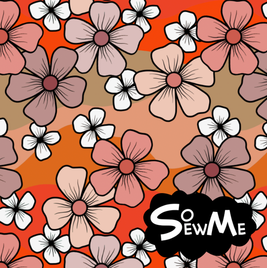 Hippie Bonanza Orange TRYCKS PÅ BESTÄLLNING