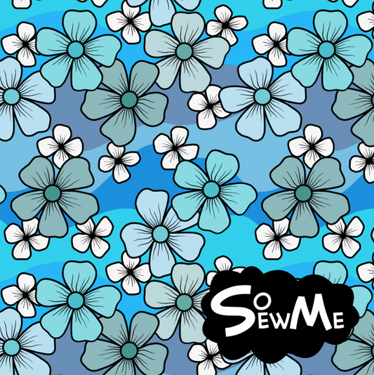 Hippie Bonanza Blue Small TRYCKS PÅ BESTÄLLNING