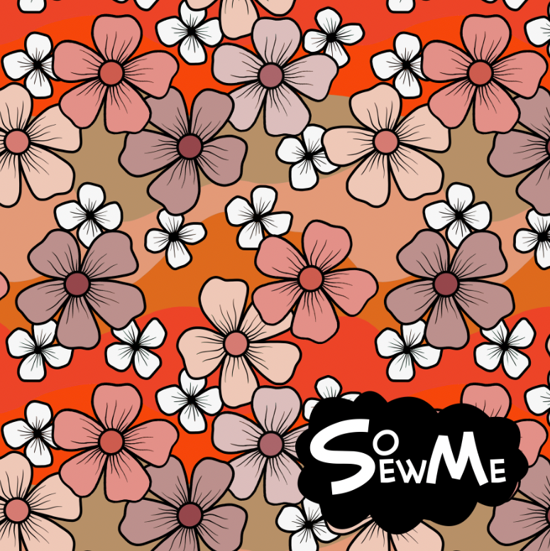 Hippie Bonanza Orange Small TRYCKS PÅ BESTÄLLNING