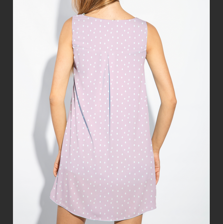 Gardening Dots Pink TRYCKS PÅ BESTÄLLNING