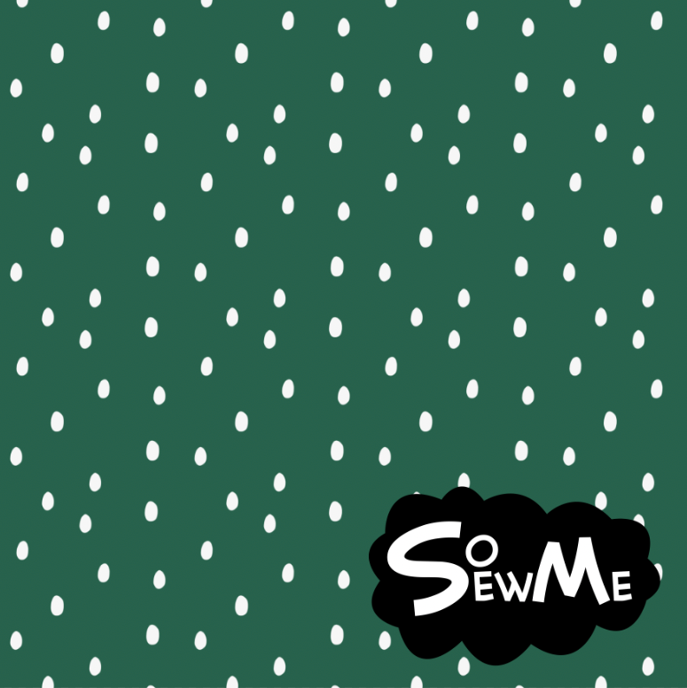 Gardening Dots Green TRYCKS PÅ BESTÄLLNING