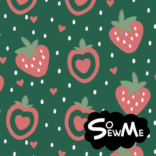 Gardening Strawbz Green TRYCKS PÅ BESTÄLLNING